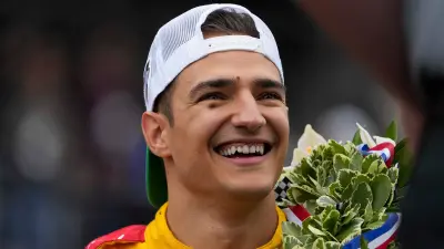 Alex Palou smiles
