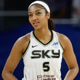 Angel Reese in a jersey