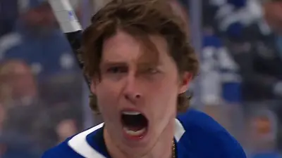 Mitch Marner yelling