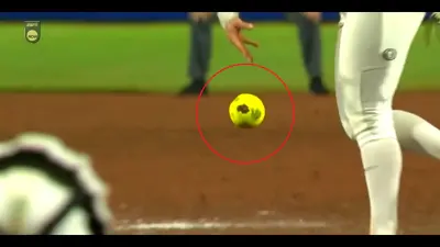 Oregon softball dirt pitch