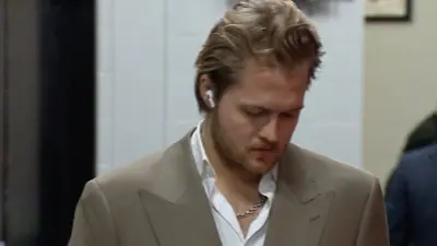 William Nylander in a suit