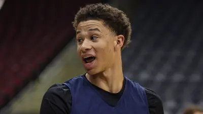 Carter Bryant during practice