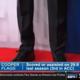 A Cooper Flagg graphic on ESPN