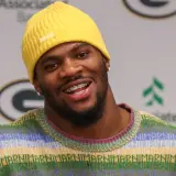 Micah Parsons at a press conference