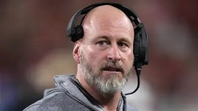 Trent Dilfer wearing a headset